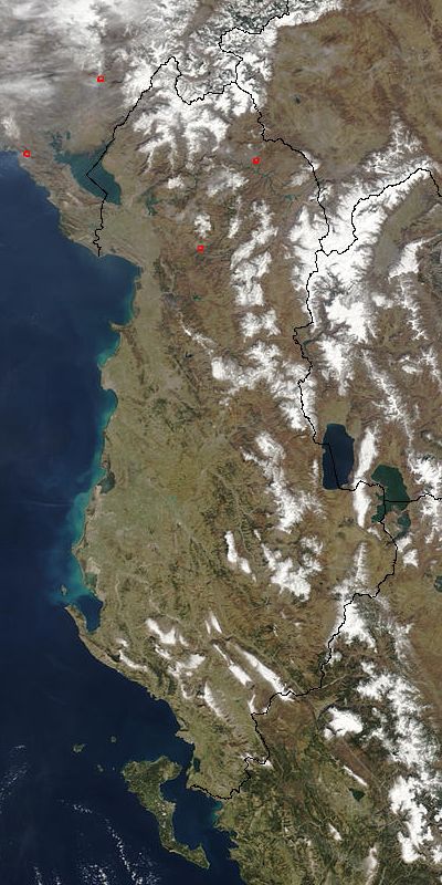 Arnavutluk coğrafyası
