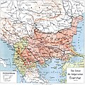 Bulgar Eksarhlığı'nın sorumluluk alanı (1870-1913).