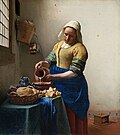 Süt Boşaltan Kadın, Johannes Vermeer, 1558-1560