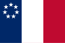 Louisiana'nın resmî olmayan bayrağı (1861)