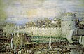 1382 Moskova Kuşatması için Moskovalilarin yaptığı hazırlıklar
