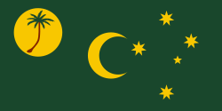 Cocos Adaları bayrağı