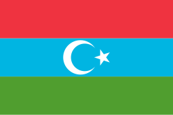 Güney Türkistan Türk Özerk Cumhuriyeti bayrağı