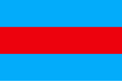 Merkezî Hazar Diktatörlüğü bayrağı (Ağustos - Eylül 1918)