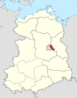 Doğu Berlin (kırmızı kısım)