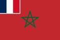 Fas Fransız Protektorası bayrağı (1919–1956)[1]