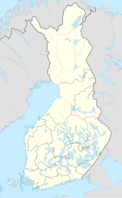 Finlandiya üzerinde Inari
