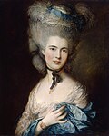 "Lady in Blue", Thomas Gainsborough