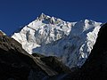 Kangchenjunga Dagi'nin Goechala'dan görüntüsü