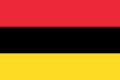 Brabant Devrimi sırasında Belçikalı isyancıların kullandığı üçrenkli bayrak (1789–1790)
