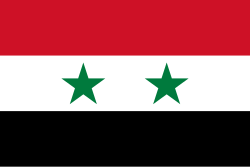 Baasçı Suriye bayrağı