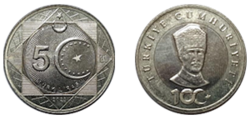 5 Türk lirası (madeni)