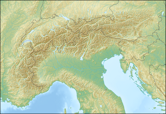 Alpler üzerinde Cenevre Gölü