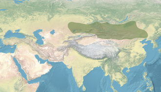 Rouran Kağanlığı Haritası