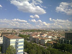 Bahçelievler'den bir görüntü