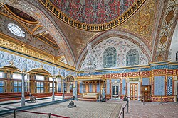 Topkapı Sarayı Hünkar Sofası görünümü