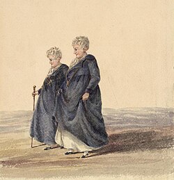 Llangollen Hanımlarının Portresi 1819