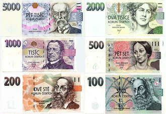 Koruna banknotları