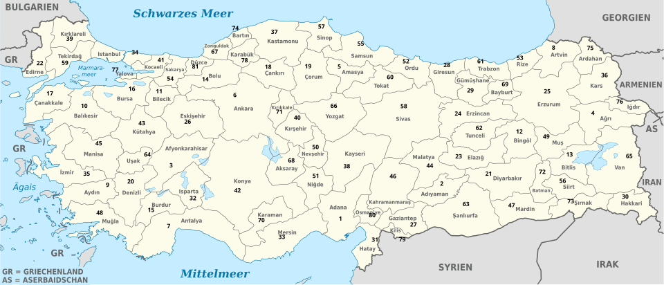 Türkiye'de posta kodları