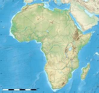 Afrika üzerinde Asal Gölü
