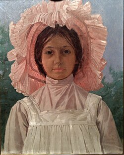 "Pembe Şapkalı Kız ", Osman Hamdi