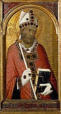 Fitzwilliam Müzesi - Simone Martin (1284-1344) tarafında yapılmış bir aziz tablosu