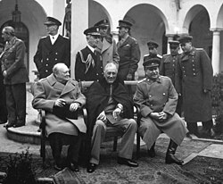 Şubat 1945 tarihinde Yalta Konferansı