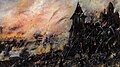 Toktamış Han'ın 1382 Moskova Kuşatması Ressam:Vasili Smirnov